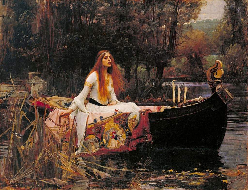 Read more about the article Lady of Shalott, John William Waterhouse. Μια πορεία προς την Ελευθερία μέσα από το θάνατο…..